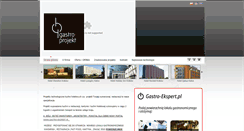 Desktop Screenshot of gastro-projekt.pl