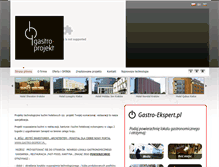 Tablet Screenshot of gastro-projekt.pl